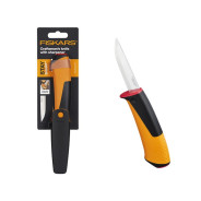 Нож ремесленный с точилкой  FISKARS 1023620