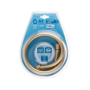 Шланг душевой, PVC, 1/2" г-г 150 см, золото  AV Engineering AVSSS-116