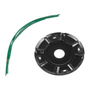 Головка триммерная леска ф 2.4 mm ручн., блистер  DGM TH221000011B