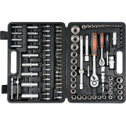 Набор инструмента 1/2", 1/4" (108пр.)  STHOR 58685