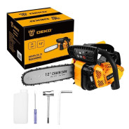 Бензопила, 25 см.куб,  0,96 кВт (1,3 л.с.),  шина 12" (30 см),  шаг цепи 0,325", паз 1,3 м...Deko 081-1226