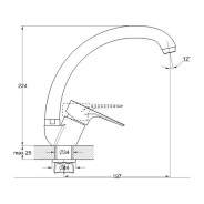 Смеситель для кухни D35  G.lauf  G.LAUF NUD4-A045