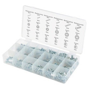 Набор винтов, гаек, шайб, 420 предм.  Сибртех 47617