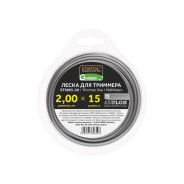 Леска ф 2.0 mm х 15 м квадратное сечение ALULON GARDEN  STARTUL ST6065-20
