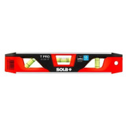 Уровень 230mm 3 глазка пластм. магнит. T PRO  SOLA 1430801