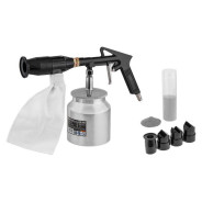 Пистолет пескоструйный с баком (Рабочее давление: 3-4 бар, 360 л/мин, Резервуар: 850 мл)  ...ECO ASB-06S