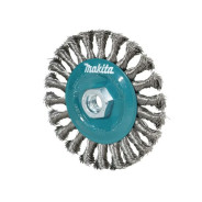 Щетка д/шлиф.маш. проволочная дисковая 125 мм (для УШМ, d125 мм, толщ. проволоки 0,5 мм, толстые пуч...MAKITA D-77540