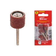 Шлифовальная лента 15 mm, зерно 60 + держатель  WORTEX ETDB3215018