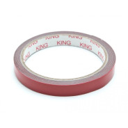 Скотч двухсторонний RED 12мм*2м  KING K-00079