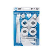 Комплект для монтажа алюминиевых и биметаллических радиаторов 1" 1/2", 3-кронштейна,  ...AV Engineering AVE1161312