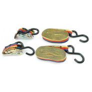 Лента для крепления багажа с трещоткой  125daN 25mmх5м (2шт.)  VOREL 82400