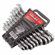 Ключи комбинированные трещоточные с шарниром (8,10,12,13,14,16,17,18,20мм ) набор 9пр.  ...BaumAuto BM-51092F