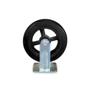 Колесо большегрузное неповоротное FCd 80 200 мм обрезиненное (N)  ...TOR 1024165