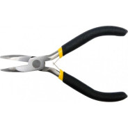 Тонкогубцы загнутые мини 125mm  VOREL 42304