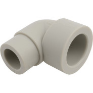 Колено ПП вн.-нар. 20х90 сер.  FV Plast AA204020000