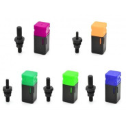 Резьбовой наконечник заклепочника для гайки-заклепки (набор 5шт.) М5-M12  ...GEKO G01355A