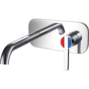 Смеситель для ванны (Lt) D35, серия Lotus хром, (Встраиваемый, Короткий излив) a-five ...A-five A5-0544