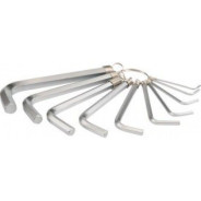 Ключи шестигранные 1.5-10мм (набор 10шт)  YATO YT-0504