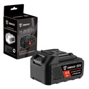 Аккумулятор , 20В, 1АКБ 4,0 А/ч, DEKO M-UNV4.0 EXTRADeko 081-1019