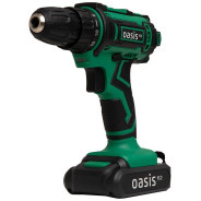 Дрель-шуруповерт аккумуляторная, 14.4В, 2АКБ 1,5 А/ч, 1350об.мин,  Oasis  (J)...OASIS ASB-14S Eco