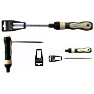 Отвертка телескопическая переставная 2в1реверсивная/T-образная силовая PH  ...Rock FORCE RF-8152R