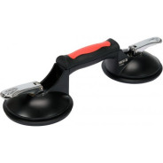 Стеклодержатель алюминиевый на 2 присоски 125mm, 120кг  YATO YT-37236