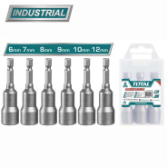 Набор торцевых магнитных насадок   (6 шт)TOTAL TAC2765061