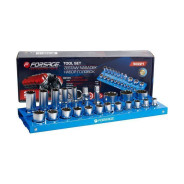 Головки 1/2", набор 22пр. (6гр.)  Forsage F-50221