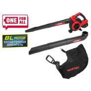 Аккумуляторная воздуходувка BB 2536-1 D в кор. ALL1 SOLO (36 В (2х18 В), 550 м куб/ч, Без АКБ, функц...WORTEX 1333417