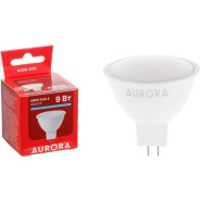 Лампа светодиодная MR16 9Вт 230В GU5.3 6000K  AURORA A200-030