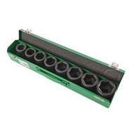 Набор головок ударных 3/4", 6гр, 8пр. (26-38мм)  Toptul GDAD0801