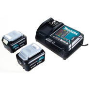 Аккумулятор BL1041B 4.0 Ah (2 шт) + зарядное DC10SB в кейсе  MAKITA 197641-2