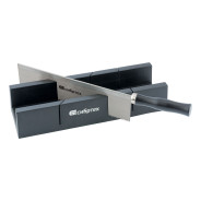 Стусло пластиковое 300х60 мм, пила 250 мм  Сибртех 222307