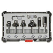 Фрезы по дереву кромочные (6 шт / хв 6 мм / Pro)  BOSCH 2.607.017.468