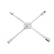 Ключ балонный крестовой 17-19-21"-22 с адаптером 1/2"  FORCEKRAFT FK-681B400