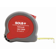 Рулетка 5м/19мм, "Popular", PP 5m,  SOLA 50024301