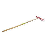 Грабли с деревянной рукояткой (14-зуб., L-1220mm, ширина-350mm)  WMC TOOLS WMC-TG2203006