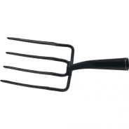 Вилы 4-х рогие, огородные, 175х220 мм, кованые, без черенка  63837