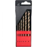 Свёрла по металлу 2.0-8.0mm Co-HSS (набор 6пр.)  YATO YT-41602