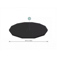 Тент-чехол для бассейна 366 cм  BESTWAY 58037