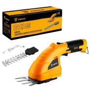 Ножницы садовые аккумуляторные, 7.2В, 1АКБ 2.0А/ч, 1200об/мин, рез 8мм, DKGS8...Deko 063-4472