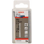 Сверло по металлу HSS-Co 4,0x43x75 мм (10 шт)  BOSCH 2.608.585.880