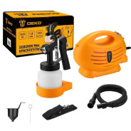 Краскопульт электрический,HVLP, сопло  1.8 мм, бачок 800 мл,DEKO SG820DK Max...Deko 083-1128