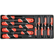 Отвёртки в футляре (набор 13шт)  YATO YT-55455