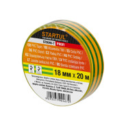 Изолента ПВХ 18mmх20м желто-зеленая PROFI (130 мкм)  STARTUL ST9046-7