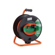 Удлинитель на катушке 30м (1 роз., 2.2кВт, б/з, ПВС 2x1.0)  ЮПИТЕР JP8403-11