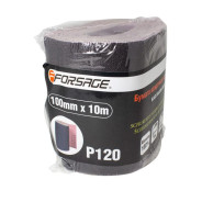 Бумага наждачная на тканевой основе 100ммх10м в рулоне (P120)  ...Forsage F-FB4120C
