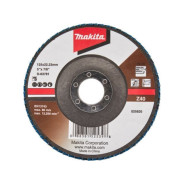 Круг лепестковый шлифовальный 125x22.23 мм, Z40, стекловолокно, угловой  ...MAKITA D-63781