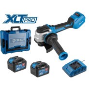 Аккум. углошлифмашина CSG 1812-1 SR Xcase XLTpro  БЕСЩЕТ, 125 мм, рег. об., 10 000 об/мин, 18В, 2АКБ...BULL 1333998