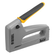 Степлер мебельный, пластиковый корпус, тип 53, 6-14 mm, тип 300, 15 mm, тип 500, 15 mm  ...DENZEL 40213
